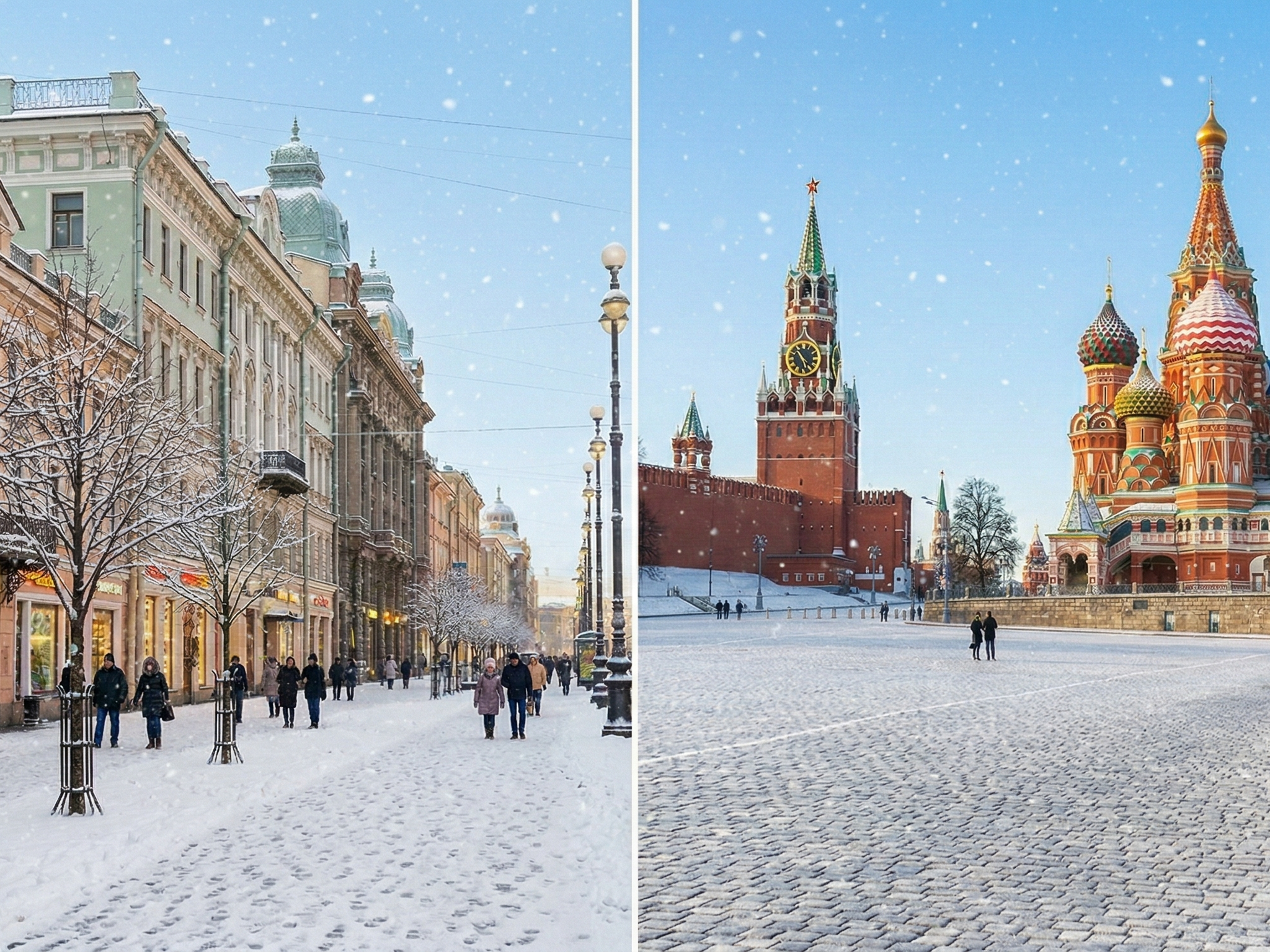 6 Days in Russia Itinerary (St. Petersburg + Moscow)