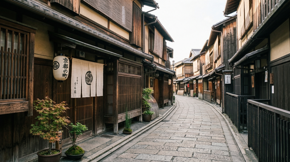 A Quiet Morning in Kyoto