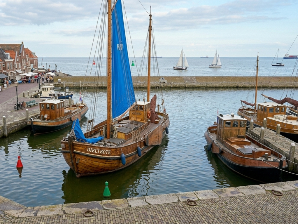 A Slow Day in Volendam