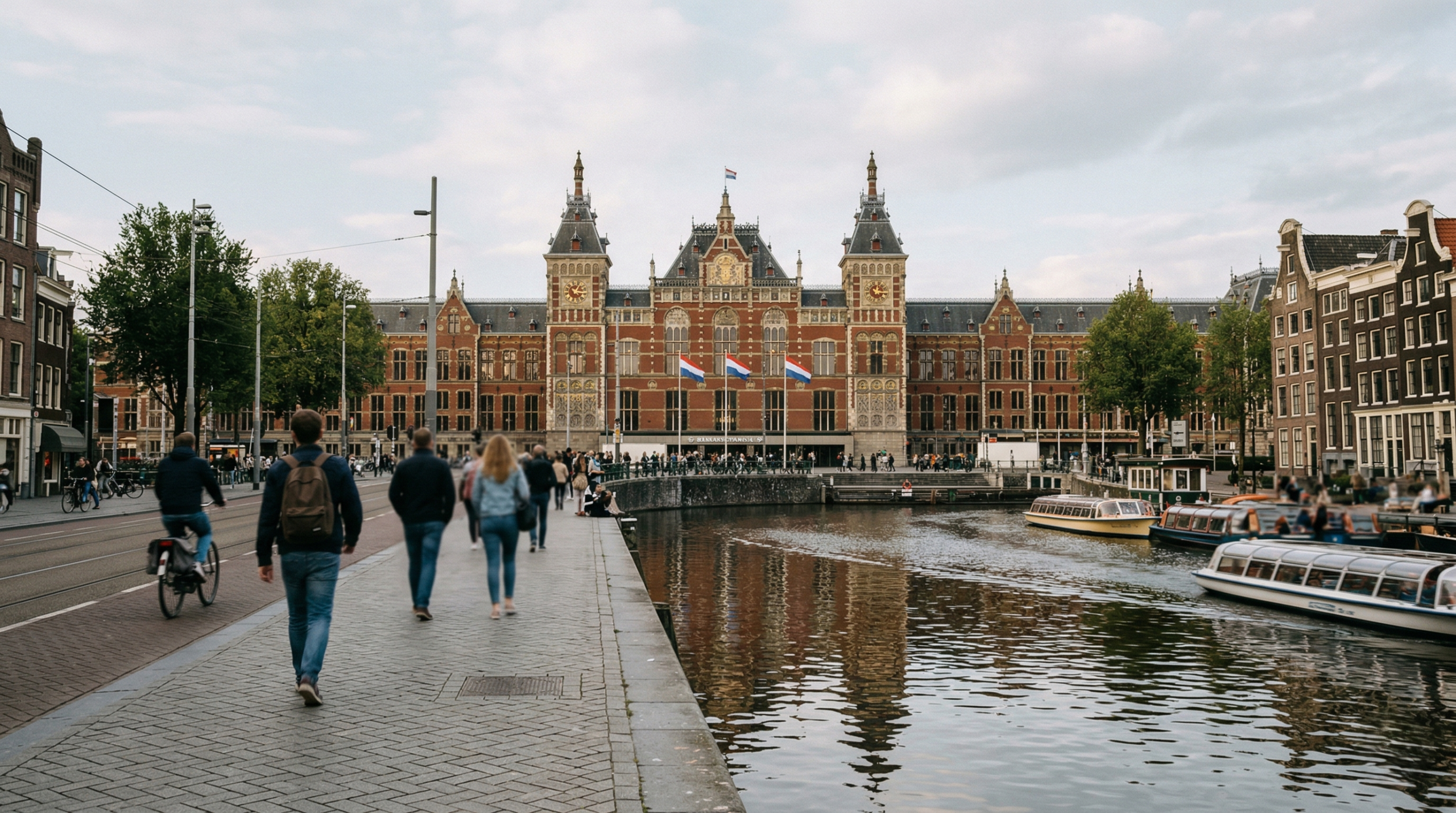 Arriving at Amsterdam Centraal Felt Like a Disney Movie