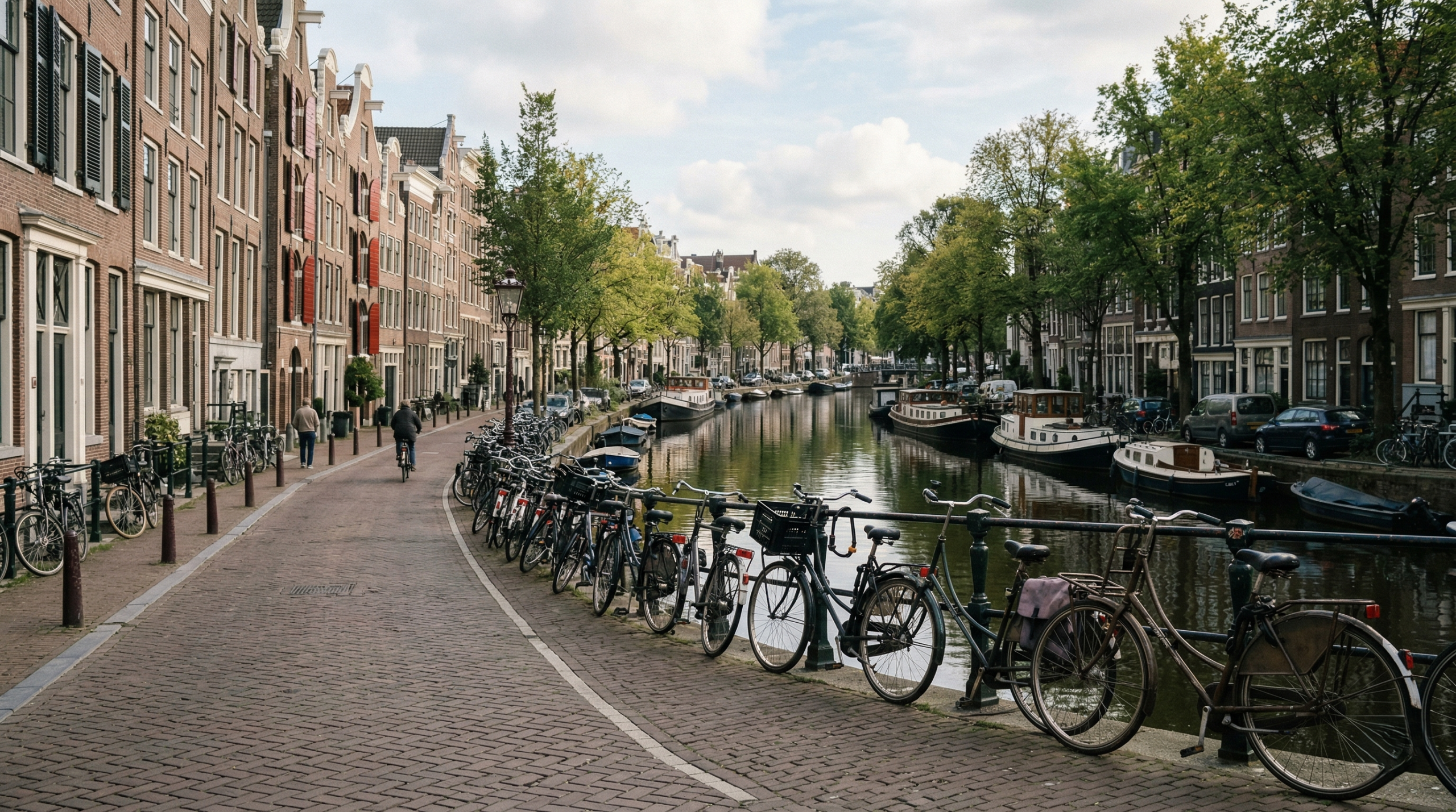 The Calm of Amsterdam’s Side Streets
