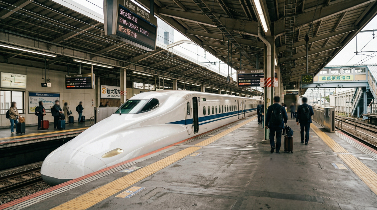 The First Time I Rode the Shinkansen