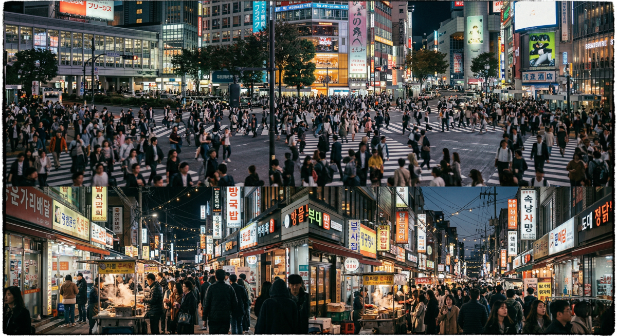 Tokyo vs Seoul: Two Mega Cities Compared