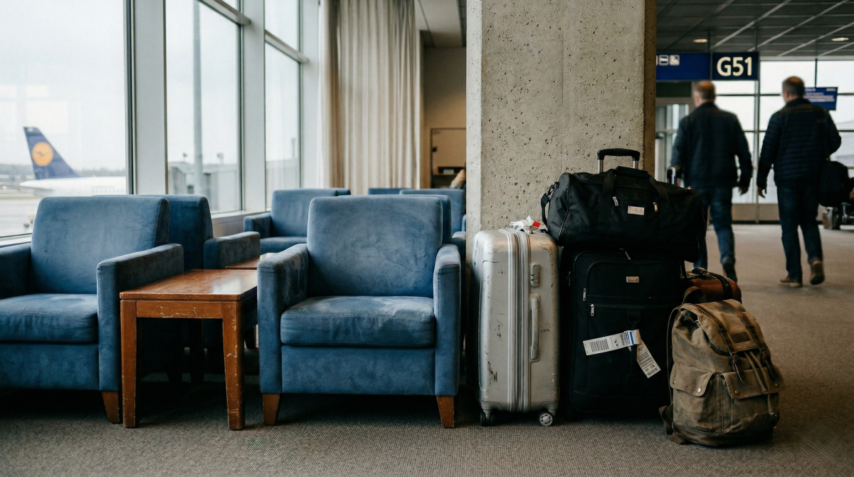 Ending My Bangkok Trip Again: Lounge, Luggage, and Slow Travel